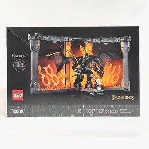 LEGO Icons 10367 Balrog The Lord of the Rings Book Nook NIB New in Hand